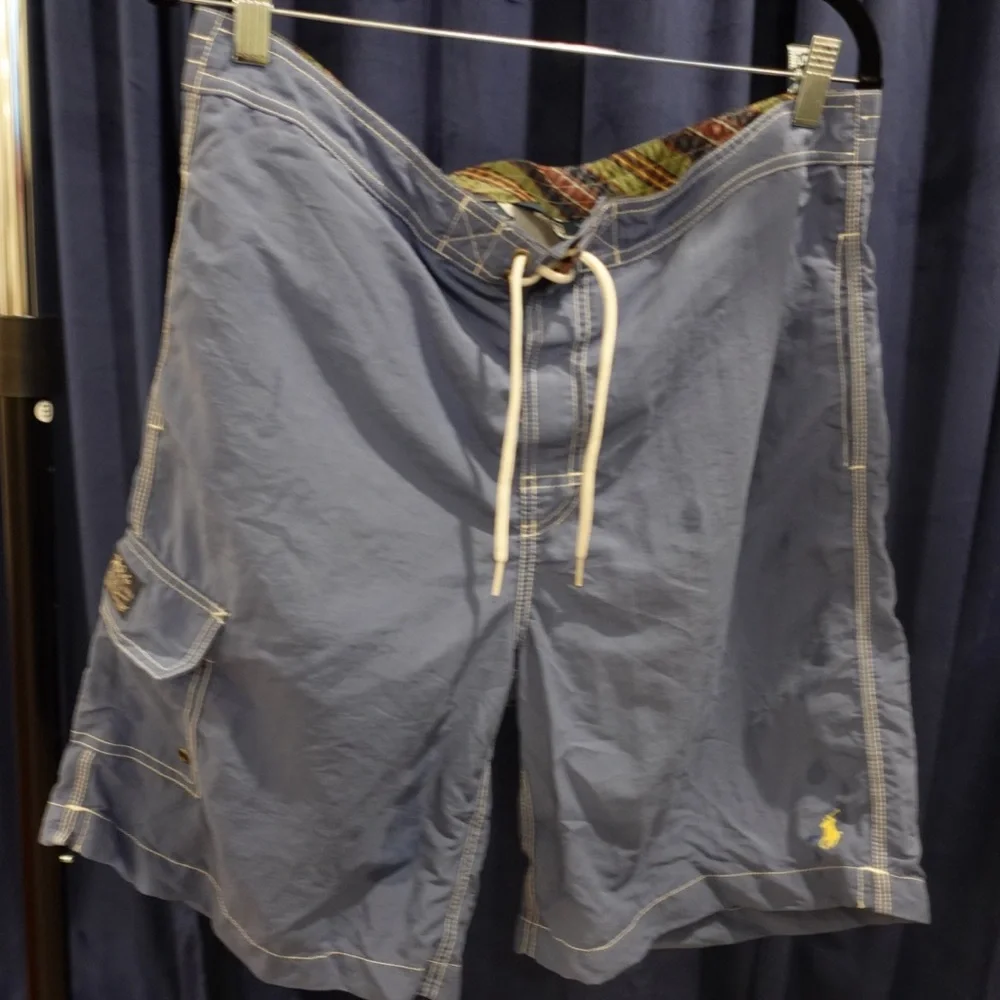 Polo Ralph Lauren Light Blue Swim Shorts - Picture 4 of 9